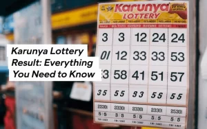 karunya lottery result