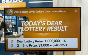 dear lottery live​